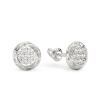White Gold Earrings 