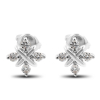 Gold Earrings With Diamonds