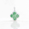 Pendant Clover With Jadeite