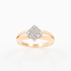 Gold Ring Rhombus
