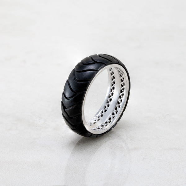 Silver Ring Wheels Nano Ceramic