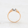 Gold Ring With Yellow Diamonds