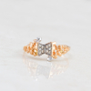 Gold Ring With Yellow Diamonds