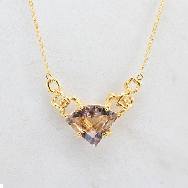  Necklace With Ametrine