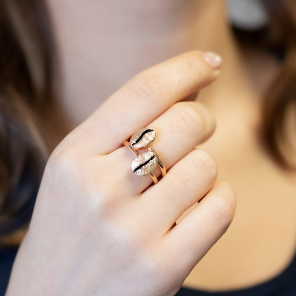 Gold Plated Ring  Coffee