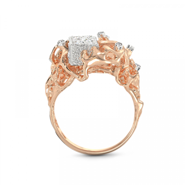 Gold Ring With Diamonds The Origin Of Geometry