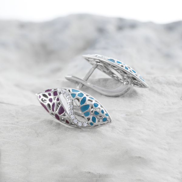 Серебряные серьги 