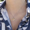 Pendant Enamel Flower