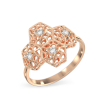 Honey Comb Rose Gold Ring