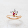 Gold Ring With Ruby