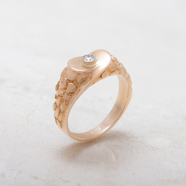 Men's Ring With Diamond